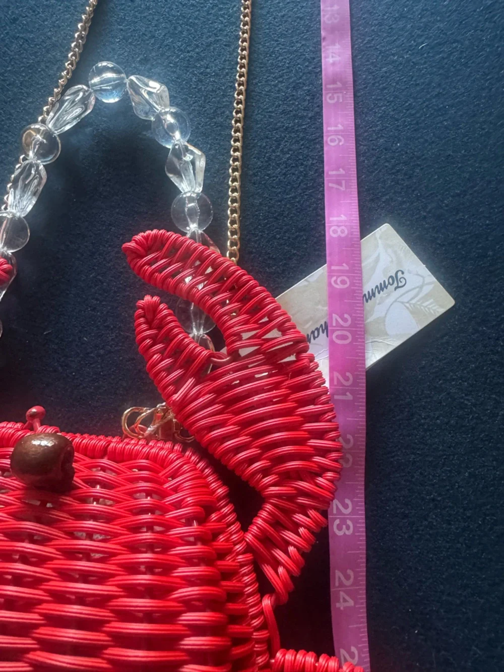 Tommy Bahama Red Crab Crossbody Bag